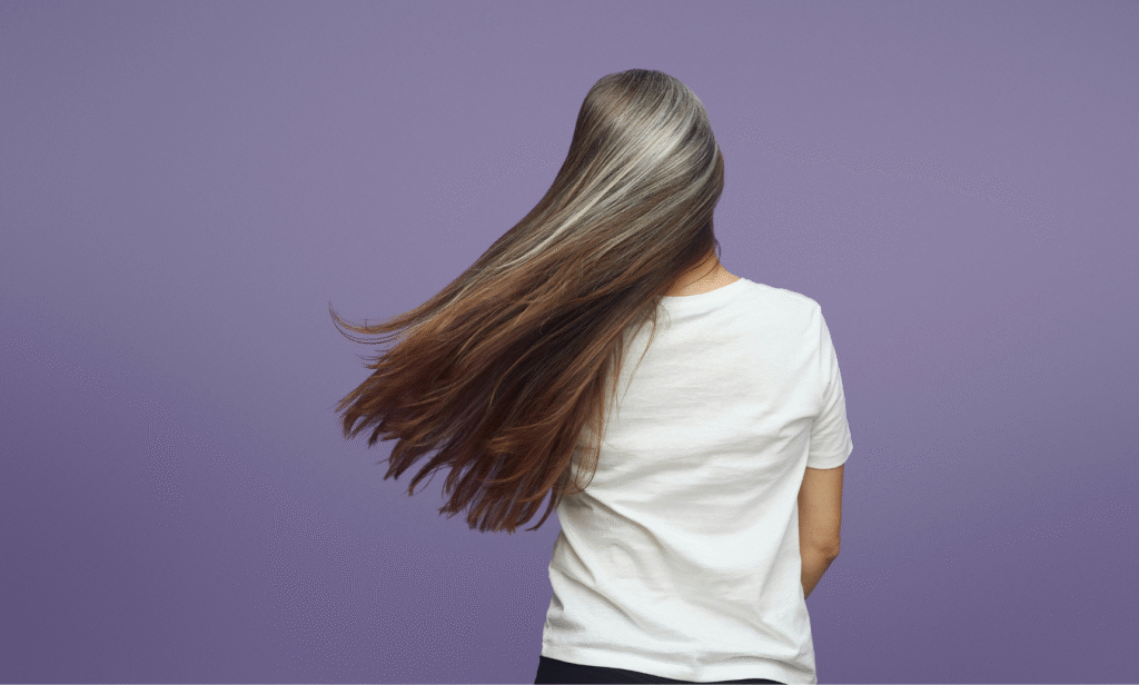 Gray hair